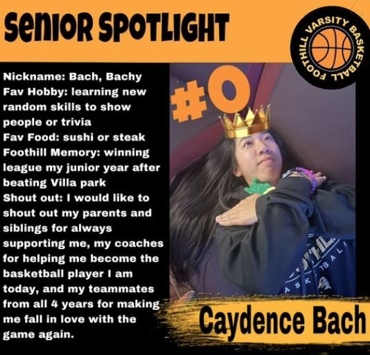 Senior Spotlight - Caydence Bach