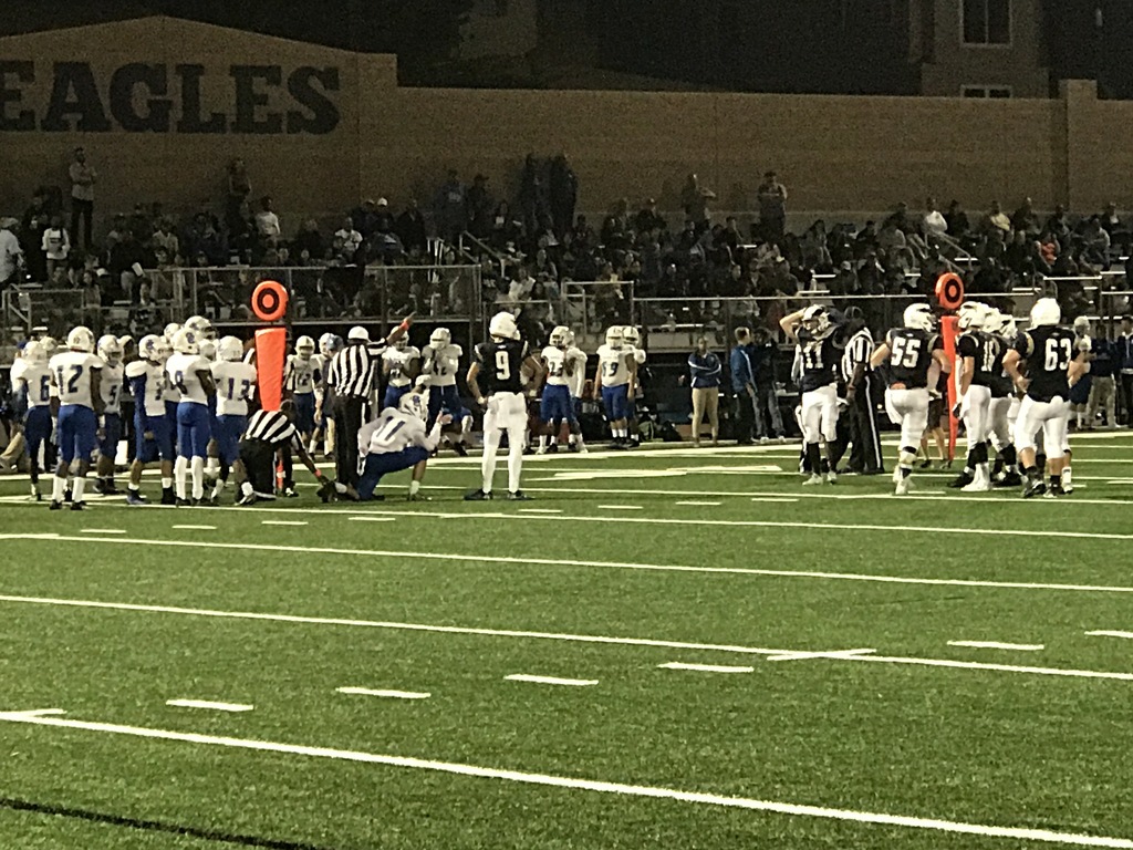 Culver celebrates as Eagles turn it over on downs