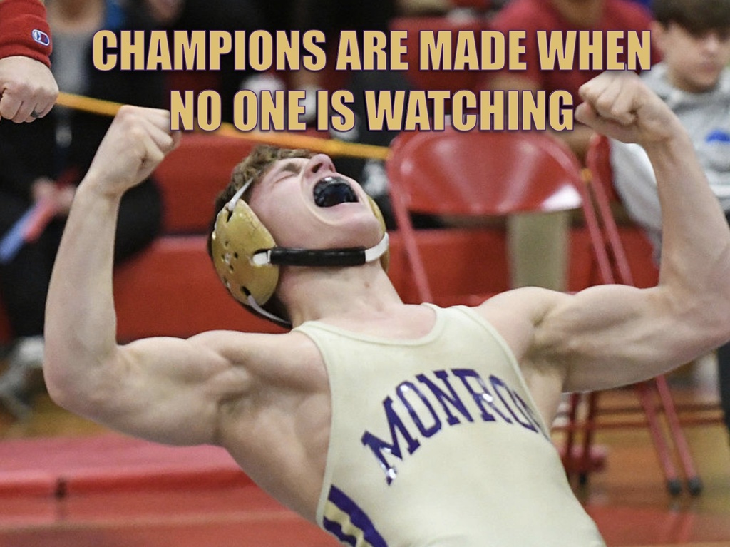 SPRING MEETING: Our Spring Meeting will take place on Thursday March 30th after school in the left lecture hall. All returning wrestlers are expected to attend. This meeting will be covering spring lifts and offseason wrestling.