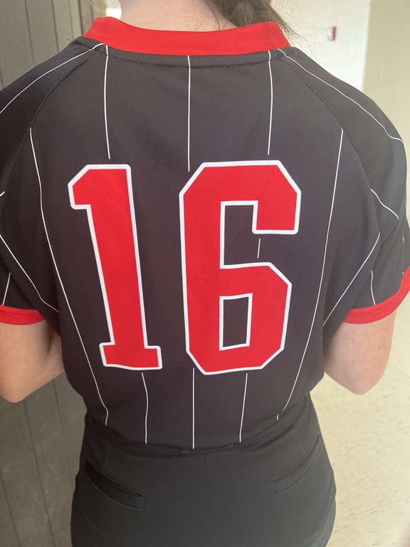 New Uniforms!!! Reppin that Black n Red