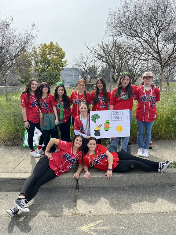14u representing PRIDE at the Old Town Sacramento St. Patrick’s Day Parade.