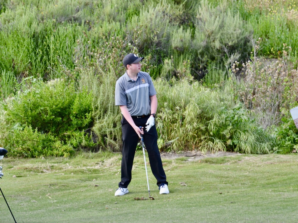Colton lining up his next shot.