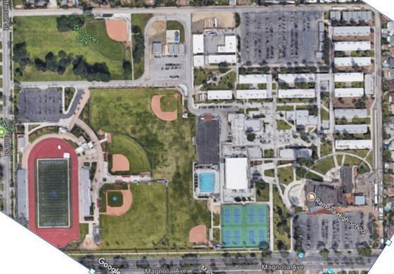 Map of Ramona High School