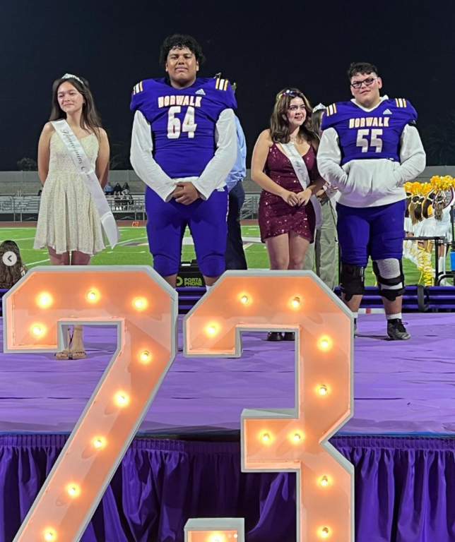 HOCO court! Our seniors!