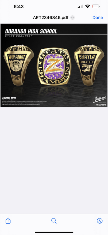 Who’s gonna be our next State Champion @ Durango?  Who wants the Ring?
