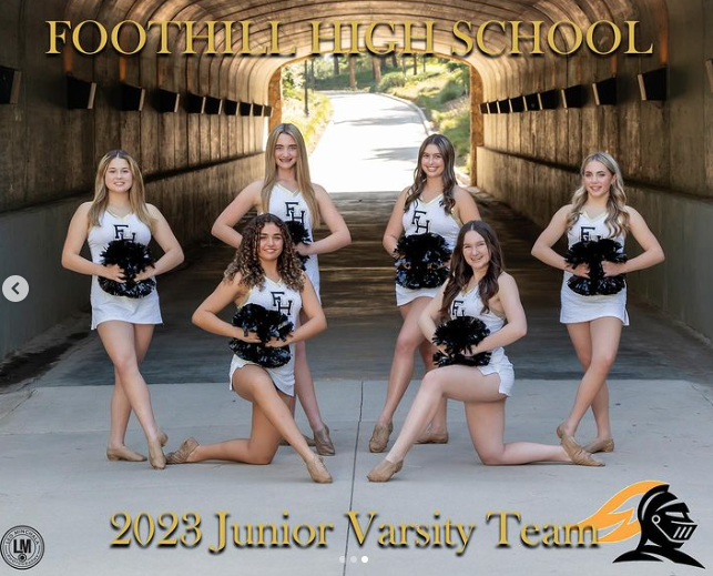 ⭐️ The 2023-2024 Foothill High School JV Dance Team ⭐️