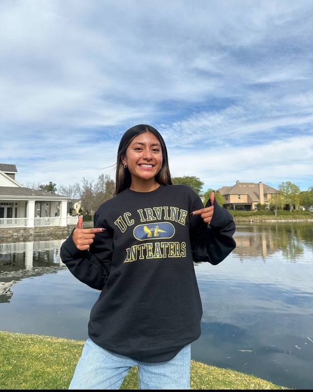 This just happened!! Congratulations to Cynthia Herrera as she is officially committed to UC Irvine!! Let’s Go!!