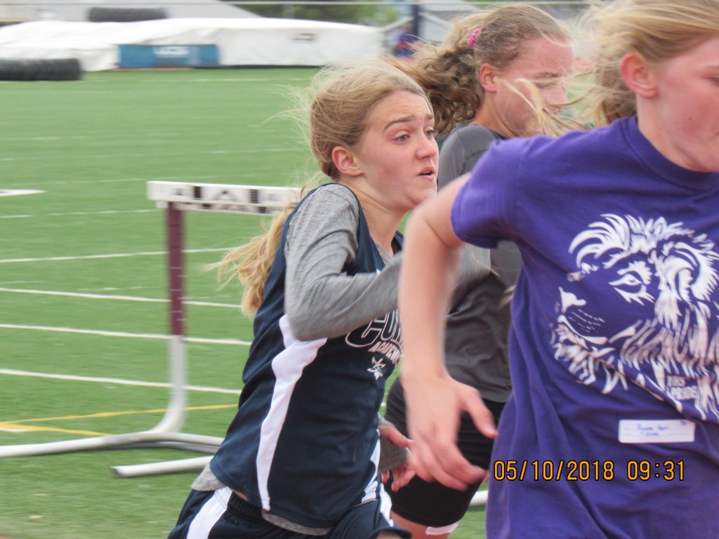 7th grade girls 100m