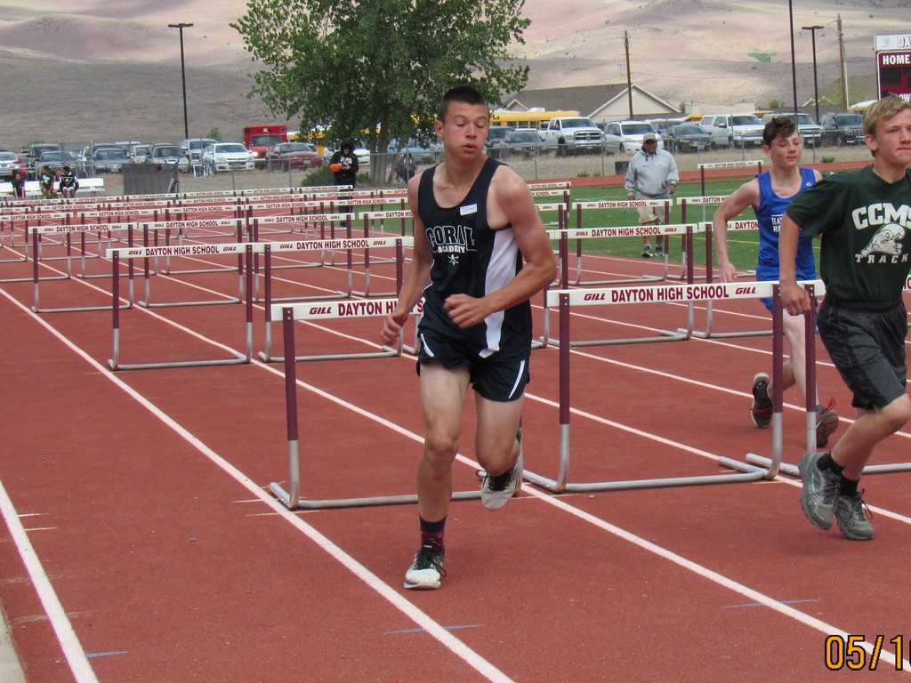 7th grade boys hurdles