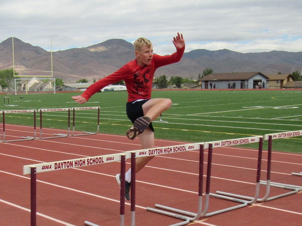 7th grade boys hurdles
