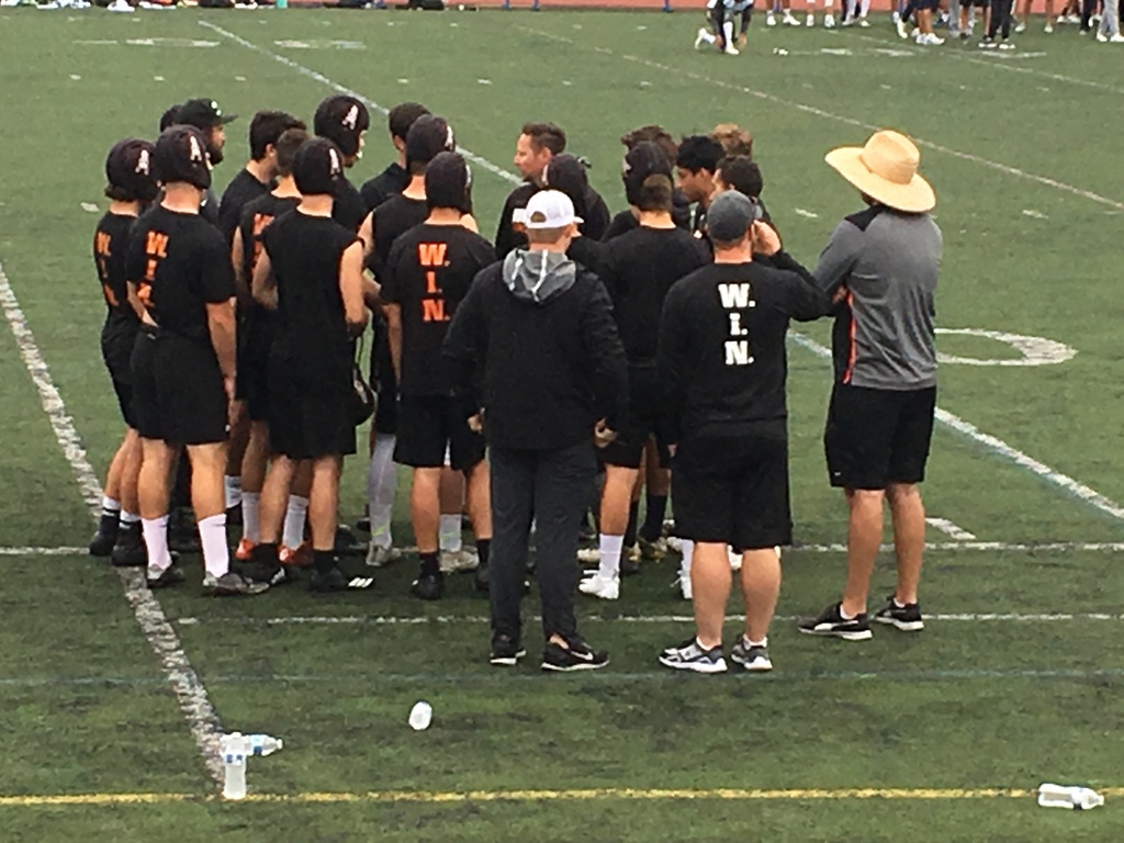 Getting ready to take on San Juan Hills! Go Oilers!