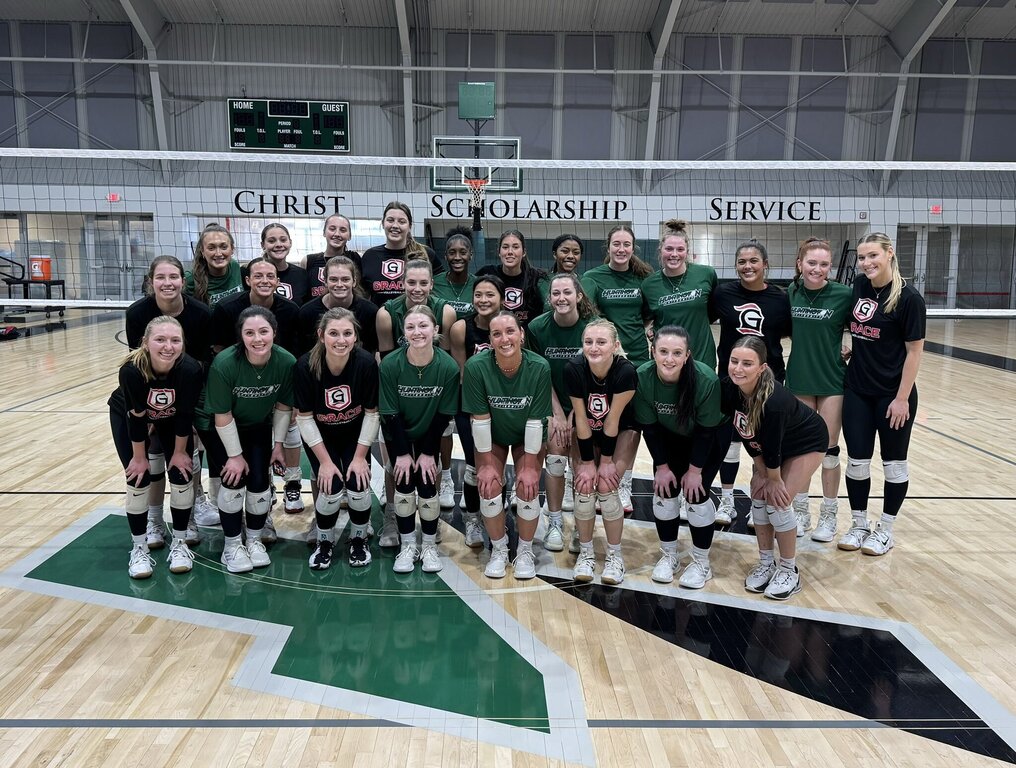 Annual Grace & Huntington combined practice went great. Lancers won 3/4 sets!