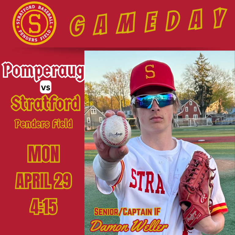 GAMEDAY Monday with Pomperaug coming to town !