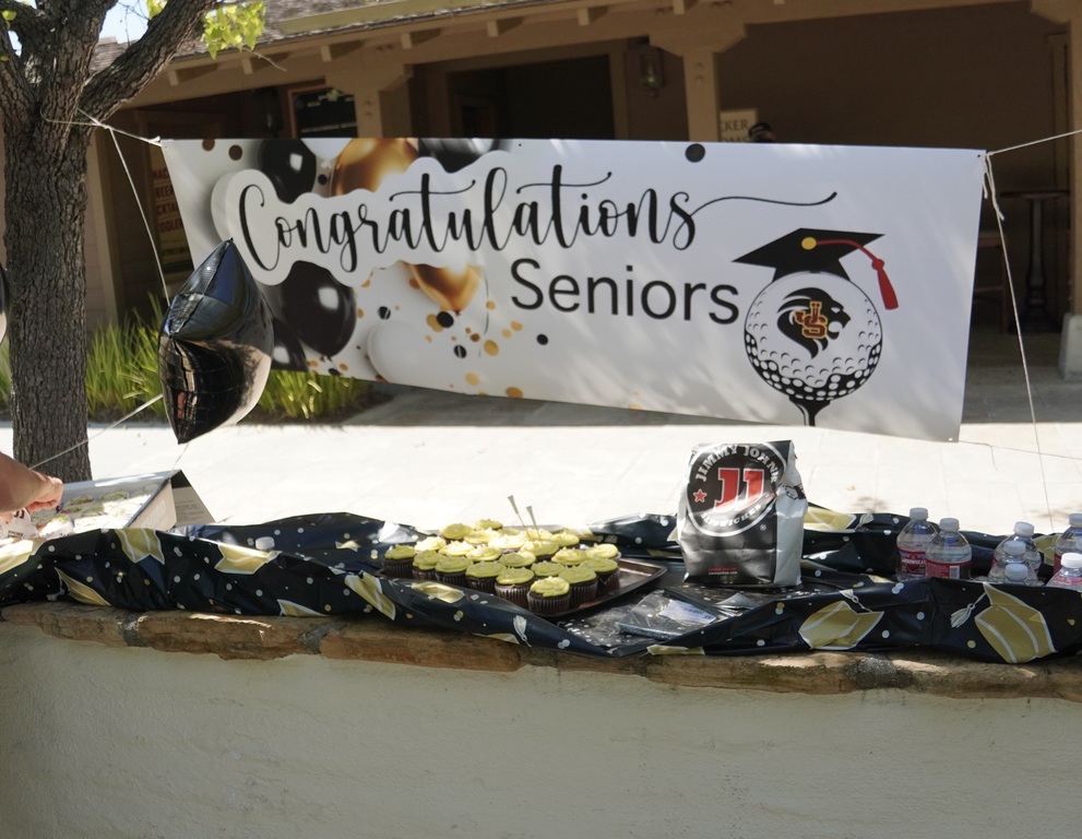 Today was the last home match for Varsity and we had a special Senior Day Party for our graduating Varsity and JV players.