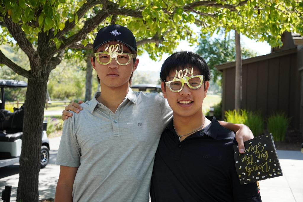Varsity golf will miss you both!