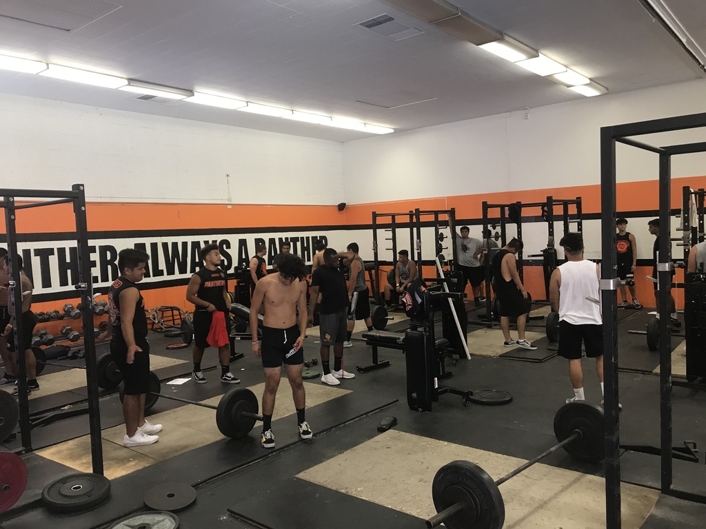 Still hitting the weights even when school is officially out!!