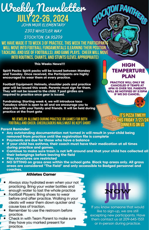 Weekly Newsletter