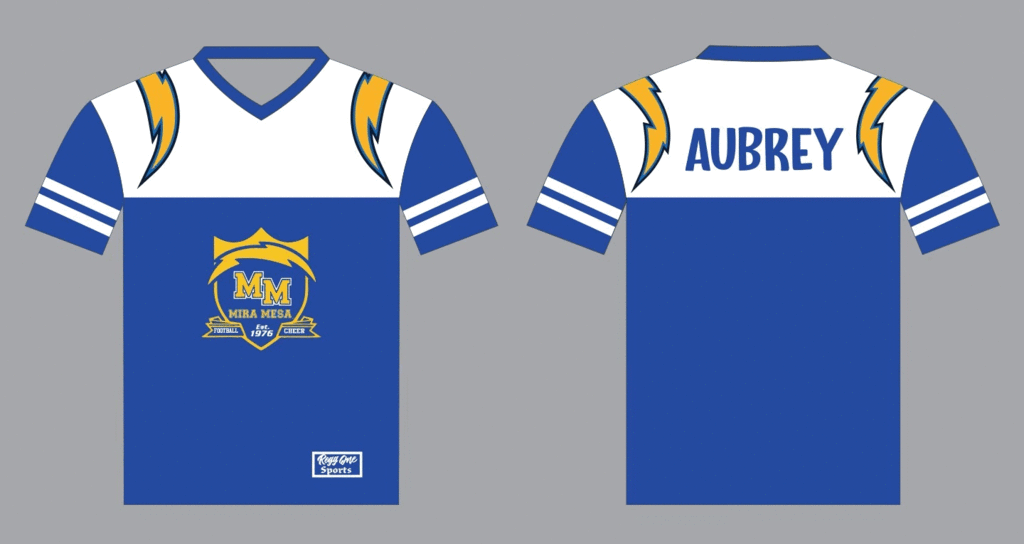 TODAY, AUGUST 9th is the LAST DAY to place an ORDER for the Jersey's! I'm placing the orders so we will have them BEFORE the first game! Again, the cost is $30 for Cheerleaders and $40 for Parents! DON'T MISS OUT!!!