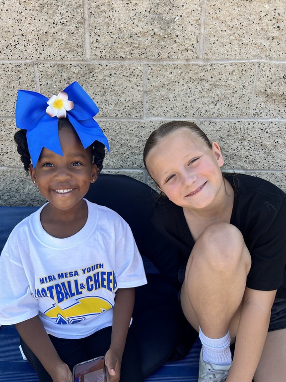 Tiny Mites and Mighty Mites supporting the scrimmages this weekend!!! Go Chargers!!!