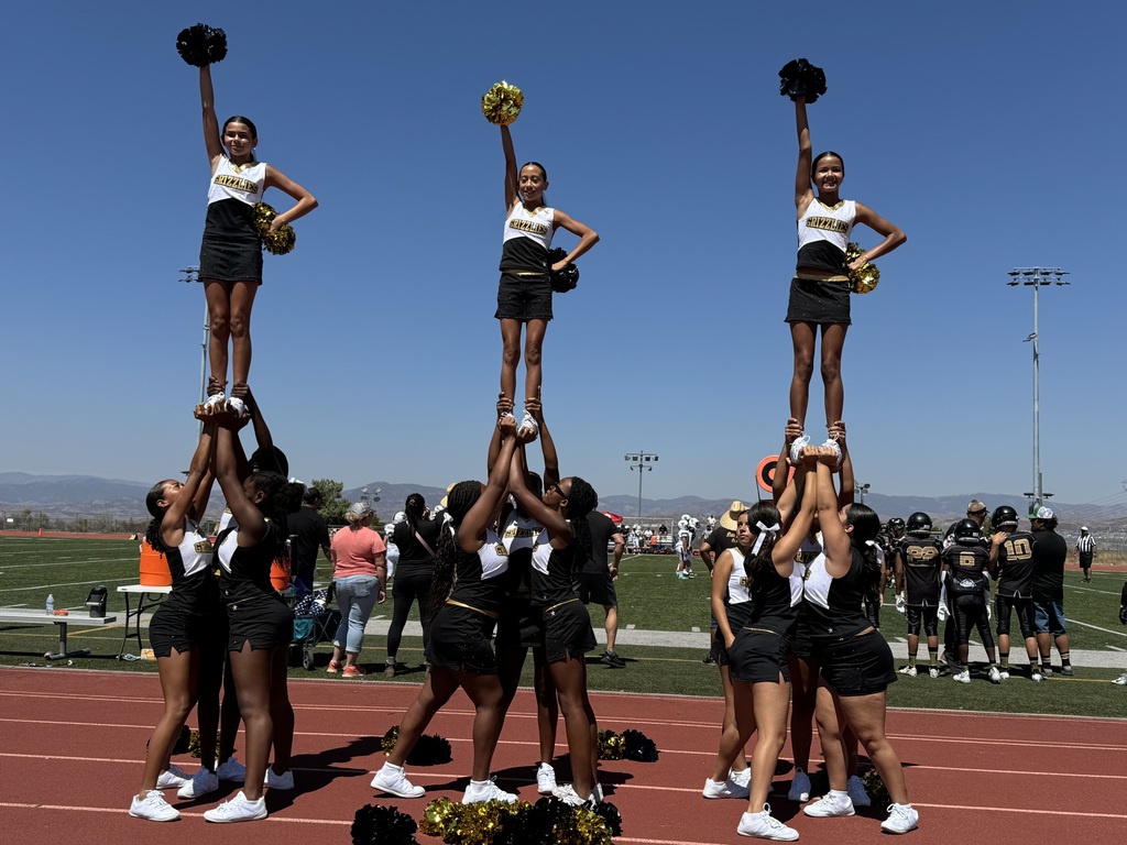 Jr/ Sr cheer squad killin it!