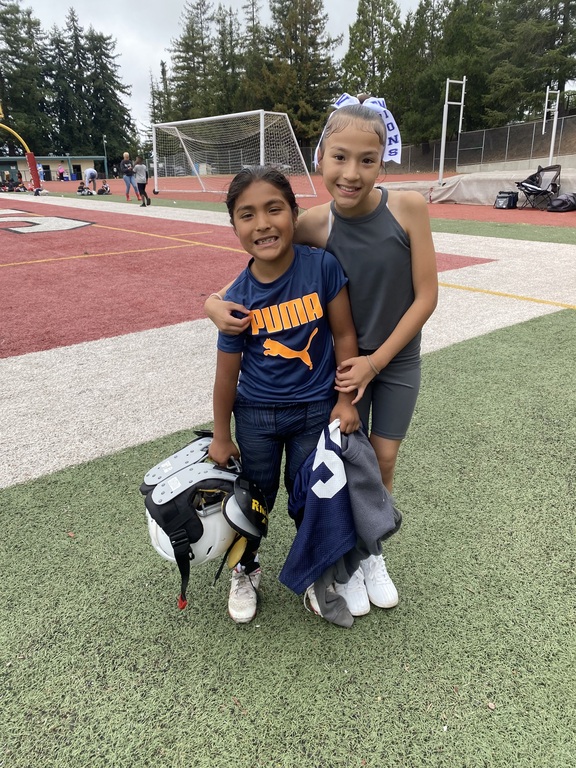 Bay Area Lions 6u Little Rey #17 & Bay Area Lady Lions Viviana!  #bro&sis