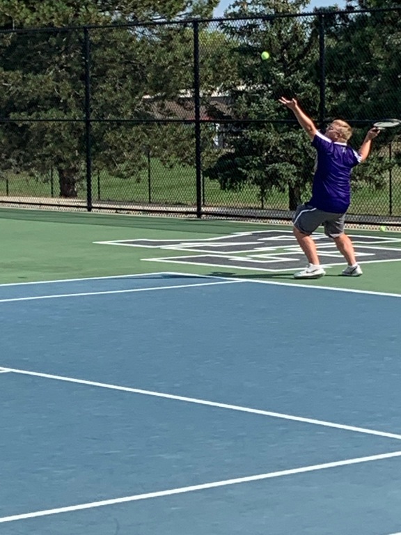 Brady ready for a big serve