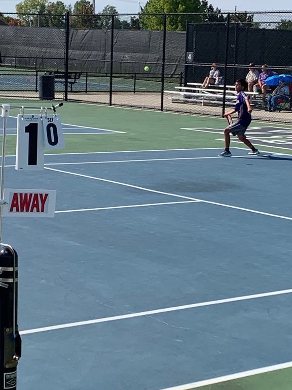 Shane hustling to the ball