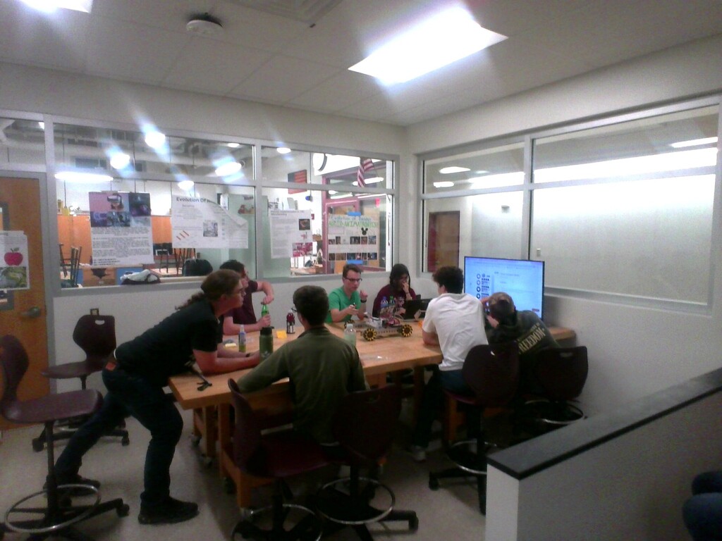 Our Build Team Thinking of Plans For Our Lift/Claw