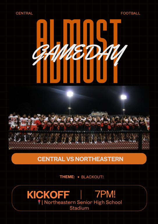 Almost Game Dayy!!🔥

Tomorrow Central York takes on the Northeastern Bobcats @ Northeastern

Make sure to come and support CY!!
#gopanthers🐾 #CYfootball