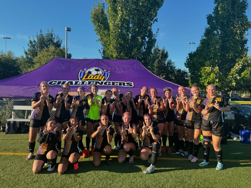 Photo from the recent 3-0 WIN against Douglas! 💜