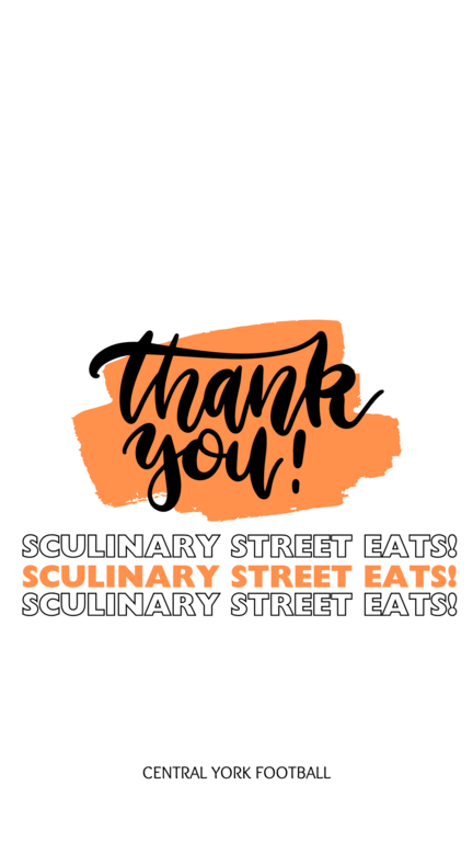 We want to give a shoutout to Sculinary Street Eats!!!

Thank you for donating food for our team meal, we appreciate you taking interest!🔥

#Gopanthers #CYfootball