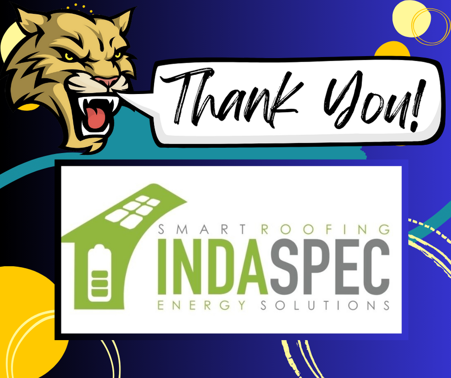 Thank you to IndaSpec Energy Solutions for sponsoring us this year, and being our first business sponsor!