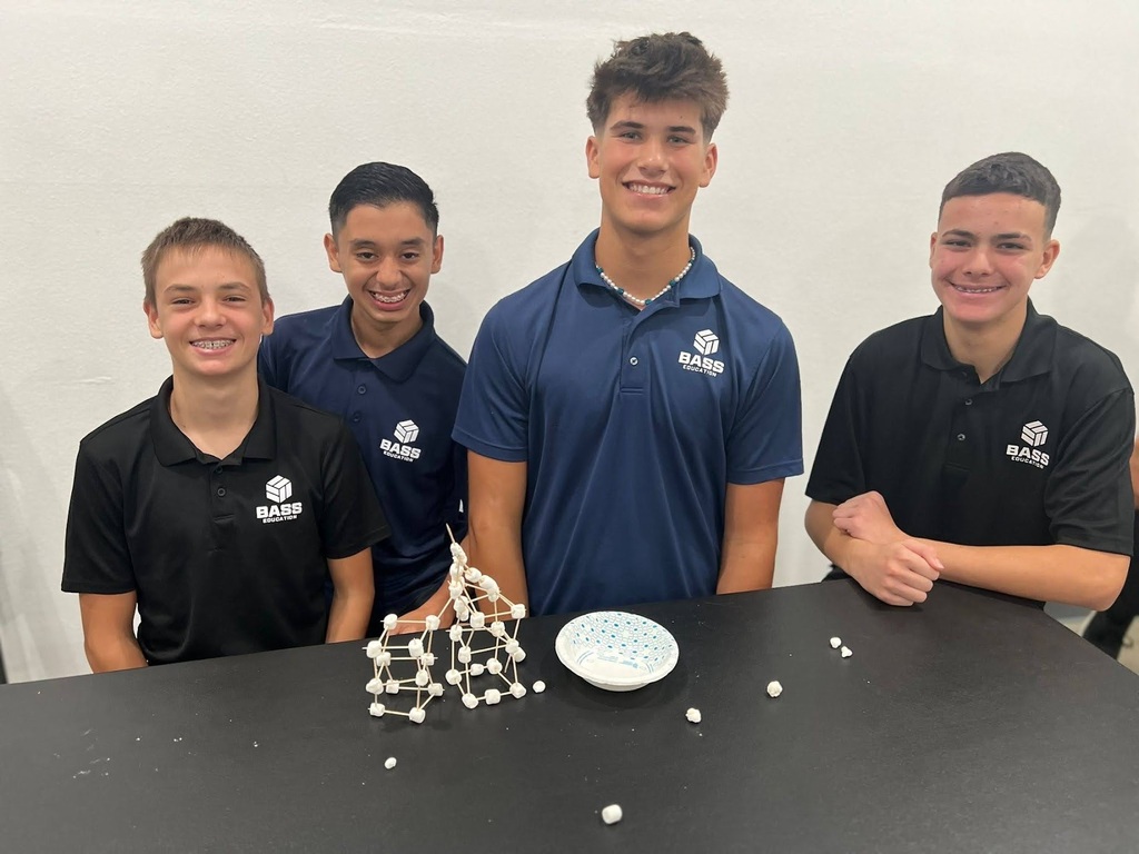 On September 13, our Squad Games was a challenge to build the tallest marshmallow-toothpick structure. Each group was given the same number of marshmallows and toothpicks and the same amount of time. The WINNERS! Alabama Crimson Tide