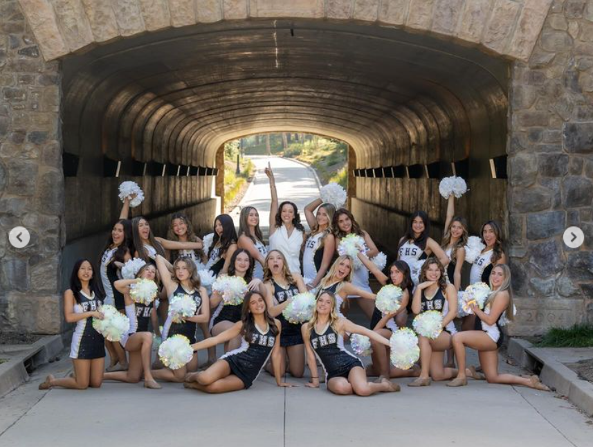 FHS Dance 2024 Team Photo with Marrissa