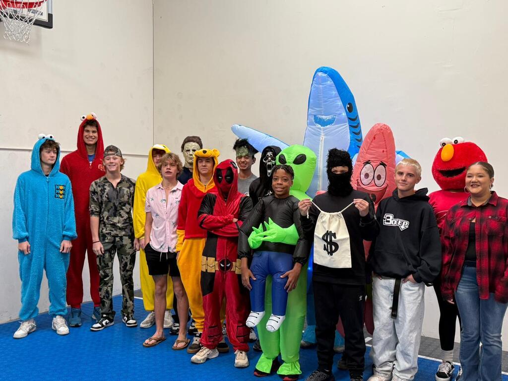 Blue & White Groups Costumed! Happy Halloween everyone-be safe & have fun!