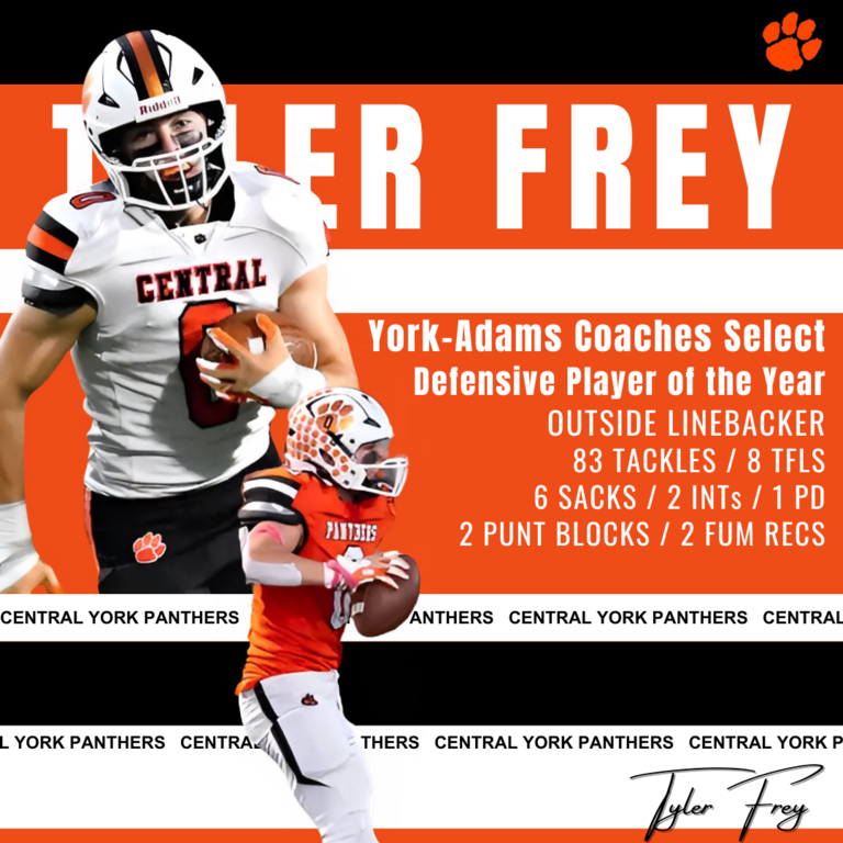 🔥💪 Tyler Frey: The Heart of a Champion! 💪🔥
Congratulations to Tyler Frey, our incredible senior who earned Division I Defensive Player of the Year AND made First Team OLB! His leadership and grit have been unmatched, and we’re so proud of his well-deserv
