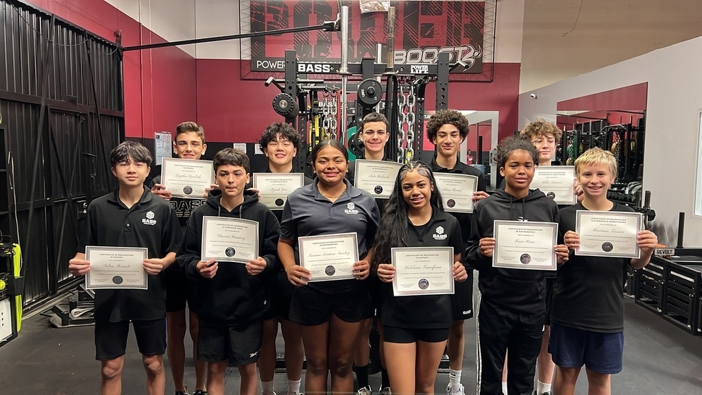 Trimester 1 Recognition Awards celebrate students that have demonstrated a commitment to learning, growing, and shown great effort in individual subjects.
Integrated Math 1: Luke Richards;
Math 8: Taimane Leiataua-Sanchez;
Math 6/7: Isaac House;
Science: 