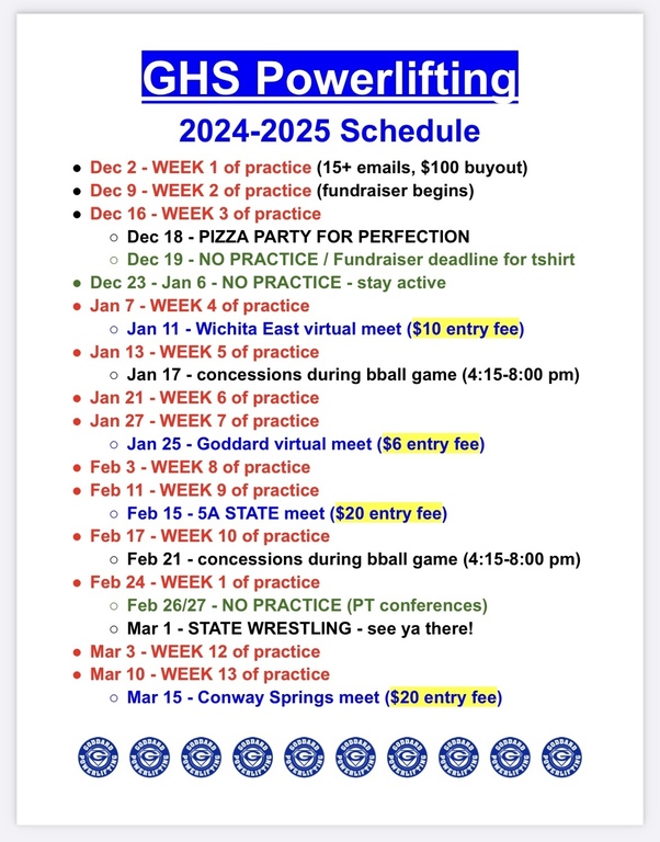 Schedule 24-25