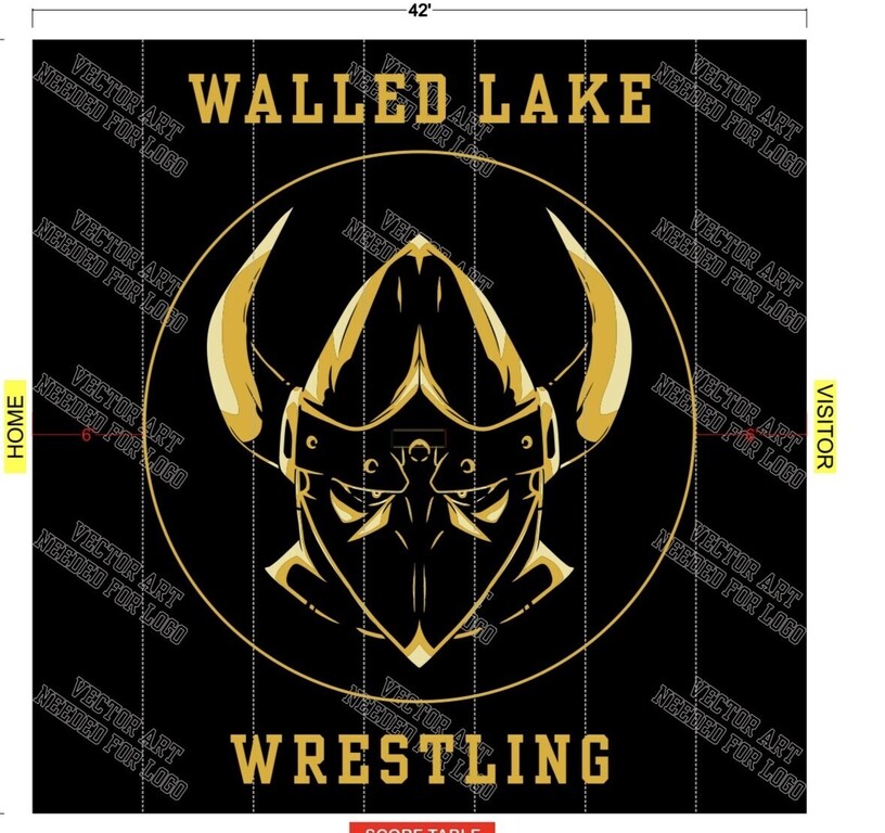Here's a sneak peek of our new competition mat! 

                       ETA January 2025