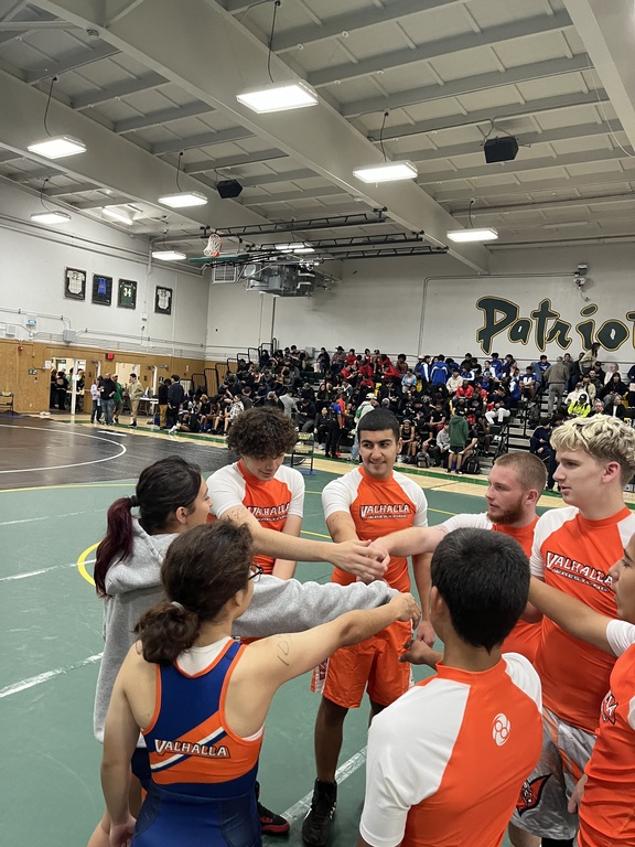 Our novice wrestlers ready to make their debut!