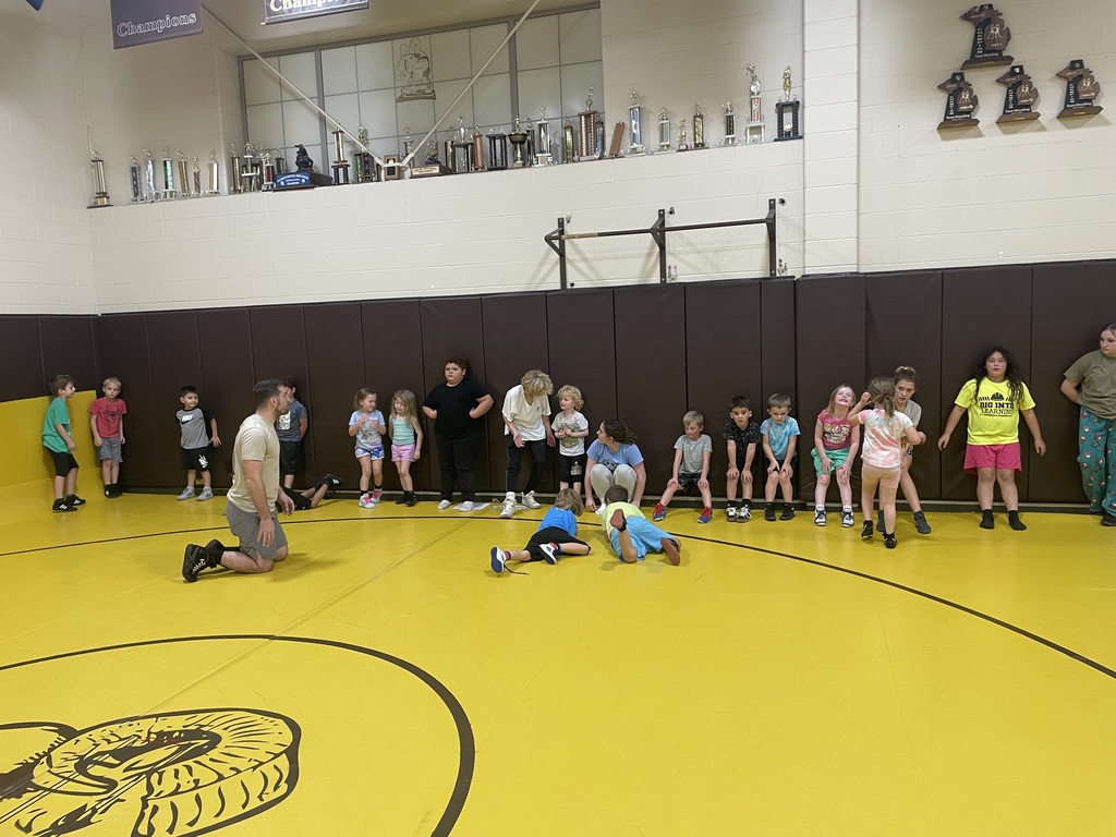 Coach Josh with the young rams!