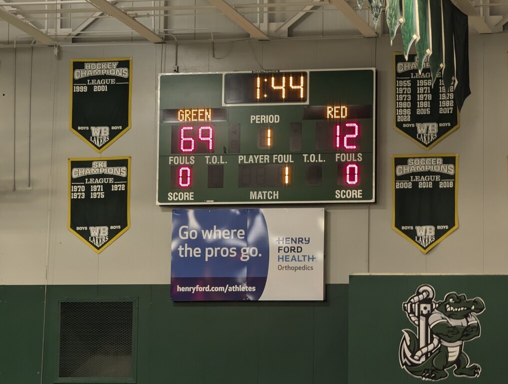 Final Vs North Farmington
WB 69 NF 12