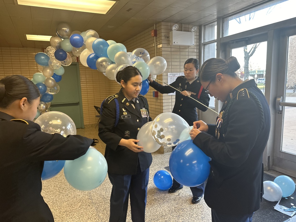 12/13/24 | Cadets setting up the Winter Banquet!