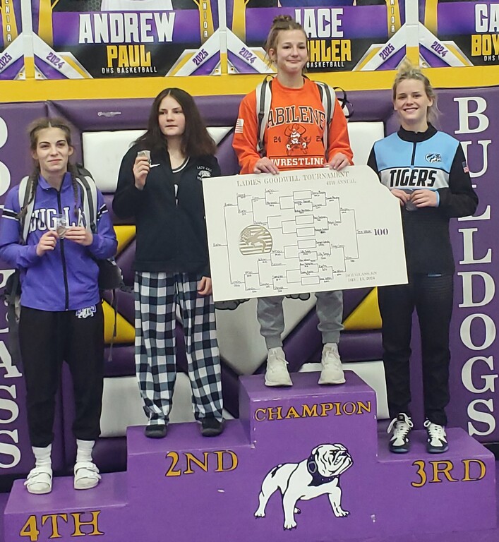 Congratulations to Sadie on 3rd place at the Douglas tournament!!