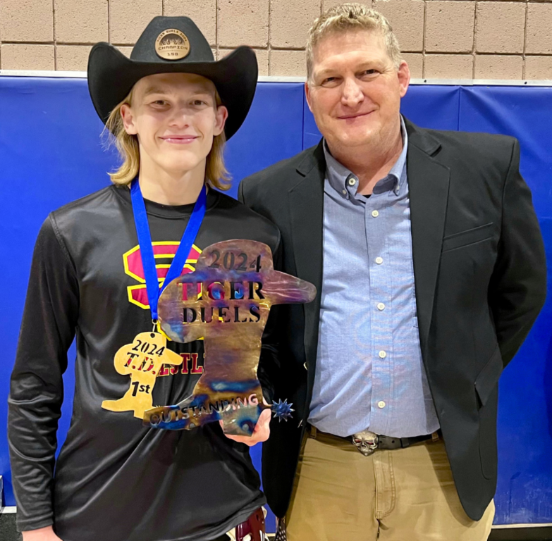 Marana Tiger Duals Outstanding Wrestler!! Great Job Nate!!