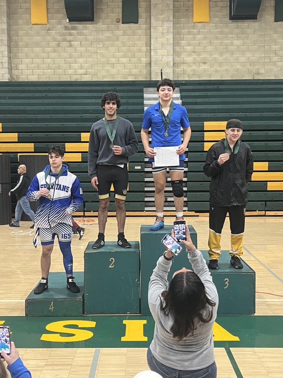 Gabriel Rubin - 2nd place at 165lbs