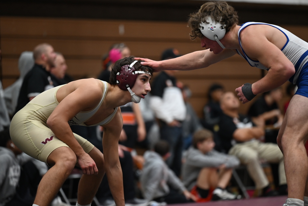Scores from Case Flynn Duals vs. Palmerton 12/7: W 48- 18:

121 - Kade Pascoe wins by pin at 0:53.
127 - Dayvion Marshmon won by tech. fall 20-4.
133 - Rocco DeLucia wins by maj. dec. 12-0.
139 - Trokon Kai won by tech. fall 21-5.
145 - Nolan Schmec