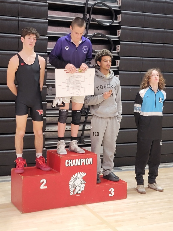 Congratulations to Landon Montgomery on taking 4th Place at the Emporia Tournament today!
