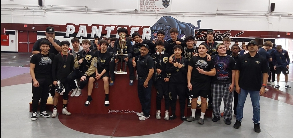 Boys Varsity at Rosemead H.S. 2-day Tournament.  Took 2nd place trophy.