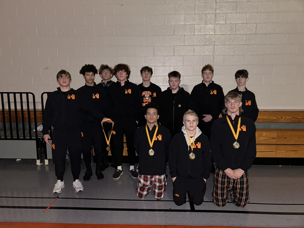 Results from Cumberland Tournament:
113: Brennan Jeralds: 6th place 1-2
120: Bentley Stucker: DNP 1-2
132: Braden Berndt: 4th 2-2
150: Tyler Russell-Probst: DNP 1-2
157: Jack Finley: 6th 2-2
165: Kolby Coffey: 2nd 3-1
175: Dominick Khoshaba: DNP 1-